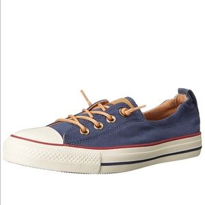Navy Blue Converse Shoreline Shoes